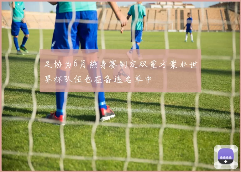 足协为6月热身赛制定双重方案非世界杯队伍也在备选名单中