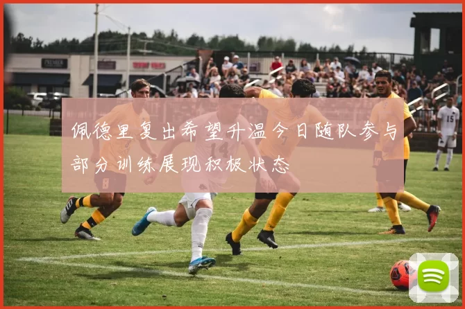 佩德里复出希望升温今日随队参与部分训练展现积极状态